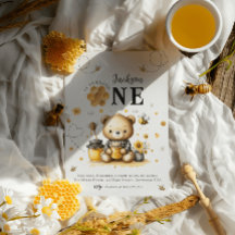 Honey Bee 1. Geburtstagsbär Geburtstagsparty