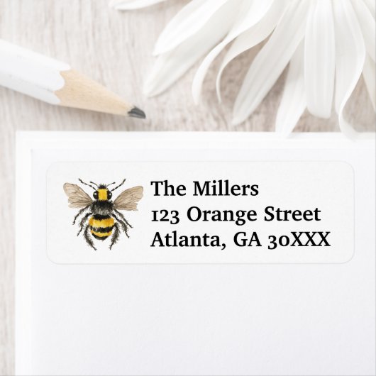 Honey Bee Address Labels (Insitu)
