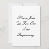 Honey Bee and Cherry Blossom Einladung (Rückseite)