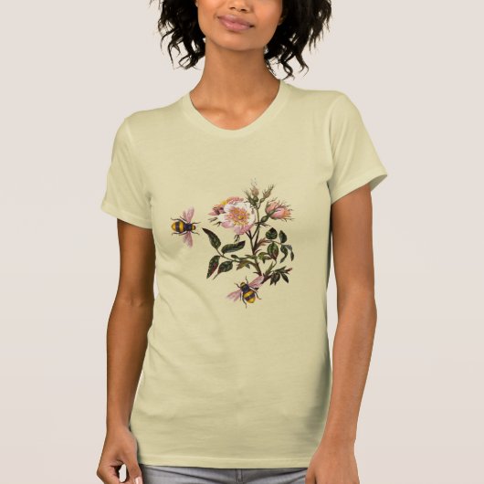 HONEY BEE AND WILD ROSE, BEEKEEPER T-Shirt (Vorderseite)