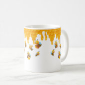 Honey Bee Ansammlung Honey Kaffeetasse (VorderseiteRechts)