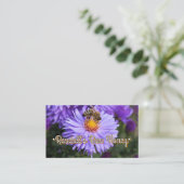 Honey Bee Apiary Business Card Visitenkarte (Stehend Vorderseite)