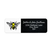 Honey Bee Apiary Hive Rücksendeadresse (Vorne)