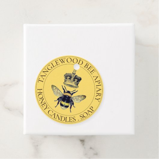 Honey Bee Apiary Honey Products Price Geschenkanhänger (Beispiel)