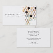 Honey Bee Apiary Honey Products Visitenkarte (Vorne/Hinten)