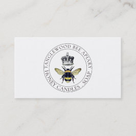 Honey Bee Apiary Honey Products Visitenkarte