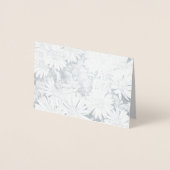 Honey Bee Art Card Wildblume Custom Grußkarte Folienkarte (Vorderseite)