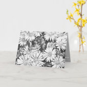 Honey Bee Art Card Wildblume Custom Grußkarte Karte (Gelbe Blume)