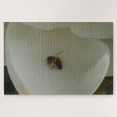 Honey Bee auf Blume Jigsaw Puzzle (Horizontal)