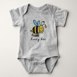 Honey Bee Baby Bodysuit oder One-Piece (keine Basi Baby Strampler