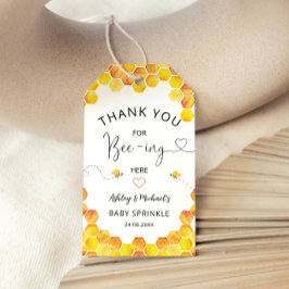 Honey Bee Baby Duwer Fevor Tags Geschenkanhänger