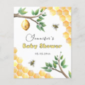 Honey Bee Baby Shooting Bucket List (Rückseite)