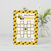 Honey Bee, Baby Shower Bingo (Stehend Vorderseite)