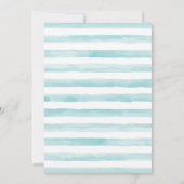 Honey Bee Baby Shower Boy Einladung (Rückseite)