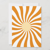 Honey Bee Baby Shower Einladung (Rückseite)