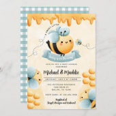 Honey Bee Baby Shower Einladung (Vorne/Hinten)