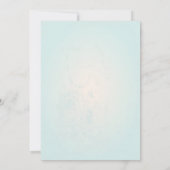 Honey Bee Baby Shower Einladung (Rückseite)