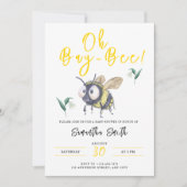 Honey Bee Baby Shower Einladung (Vorderseite)