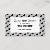 Honey Bee, Baby Shower Gift Registry Begleitkarte (Rückseite)