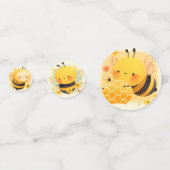 Honey Bee Baby Shower Konfetti (Vorderseiten)