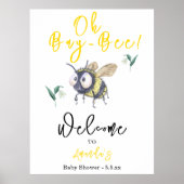 Honey Bee Baby Shower Poster (Vorne)
