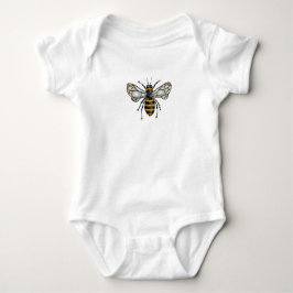 Honey Bee Baby Strampler