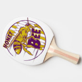 Honey Bee Beehive Tischtennis Schläger (Seitenansicht)