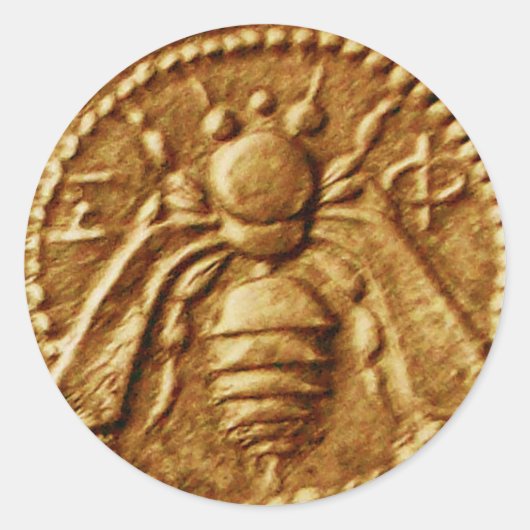 HONEY BEE / BEEKEEPER BEEKEEPING LIPPLILIEN RUNDER AUFKLEBER (Vorderseite)