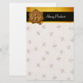 HONEY BEE ,BEEKEEPER BRIEFPAPIER (Vorne/Hinten)