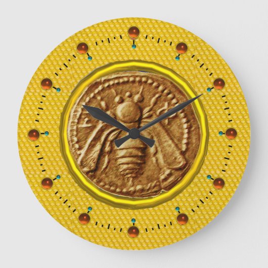 HONEY BEE ,BEEKEEPER GROßE WANDUHR (Vorderseite)