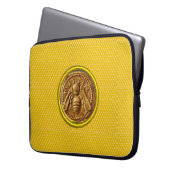 HONEY BEE ,BEEKEEPER LAPTOPSCHUTZHÜLLE (Vorderseite Links)