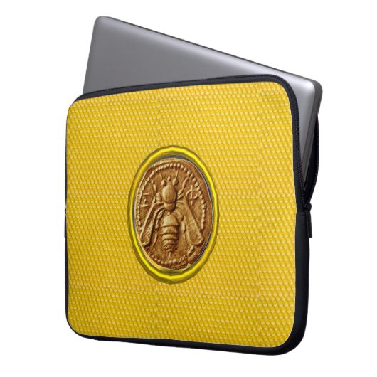 HONEY BEE ,BEEKEEPER LAPTOPSCHUTZHÜLLE (Vorderseite Links)