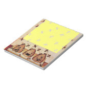 HONEY BEE ,BEEKEEPER NOTIZBLOCK (Rotiert)