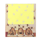 HONEY BEE ,BEEKEEPER NOTIZBLOCK (Vorderseite)