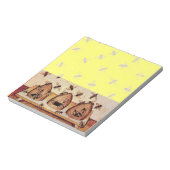 HONEY BEE ,BEEKEEPER NOTIZBLOCK (Rotiert)