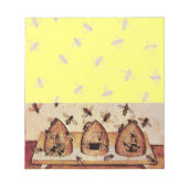 HONEY BEE ,BEEKEEPER NOTIZBLOCK (Vorderseite)