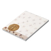 HONEY BEE ,BEEKEEPER NOTIZBLOCK (Rotiert)