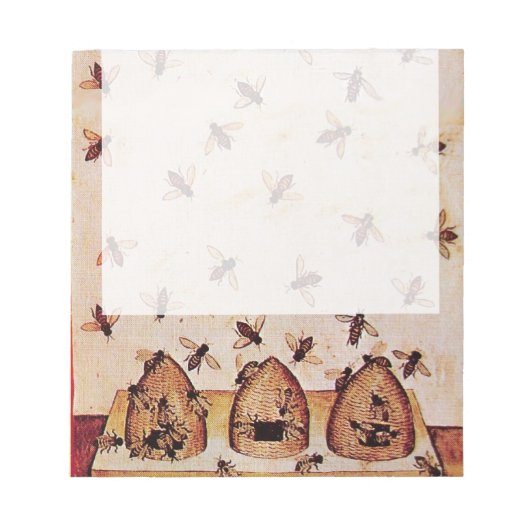 HONEY BEE ,BEEKEEPER NOTIZBLOCK (Vorderseite)
