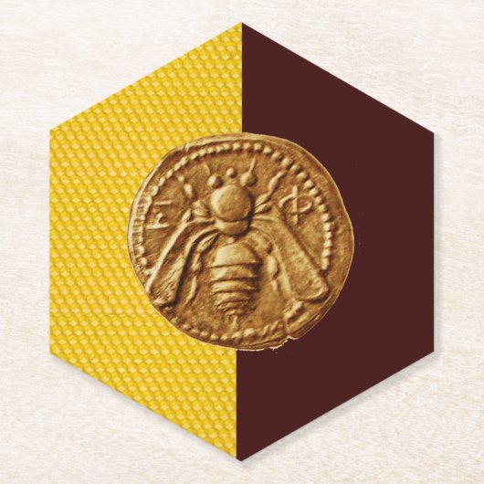 HONEY BEE Beekeeper Untersetzer (Vorderseite)