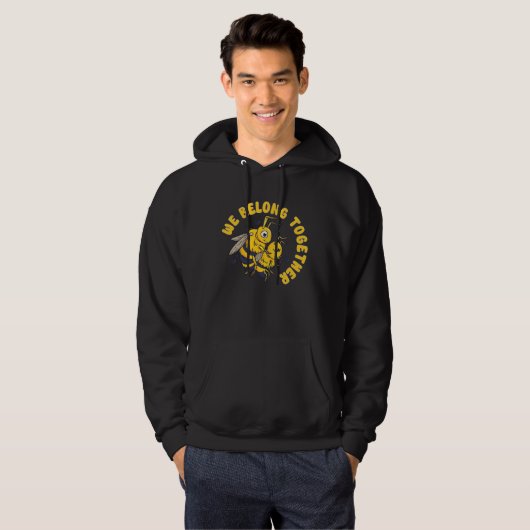Honey Bee Beekeeping Beekeeper Honeybee Apiary Api Hoodie (Vorne ganz)