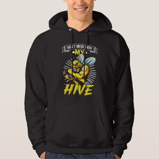 Honey Bee Beekeeping Beekeeper Honeybee Apiary Api Hoodie (Vorderseite)