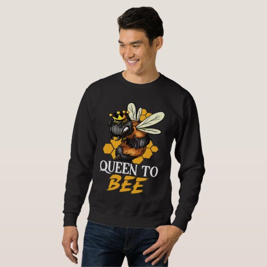 Honey Bee Beekeeping Beekeeper Honeybee Apiary Api Sweatshirt (Vorne ganz)