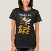 Honey Bee Beekeeping Beekeeper Honeybee Apiary Api T-Shirt (Vorderseite)