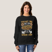 Honey Bee Beekeeping Beekeeper Honeybee Beekeeping Sweatshirt (Vorne ganz)