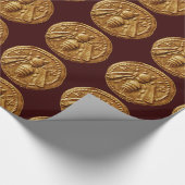 HONEY BEE ,BEEKEEPING -BEEKEEPER LIEFERANTEN GESCHENKPAPIER (Ecke)