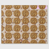 HONEY BEE ,BEEKEEPING -BEEKEEPER LIEFERANTEN GESCHENKPAPIER (Flach)