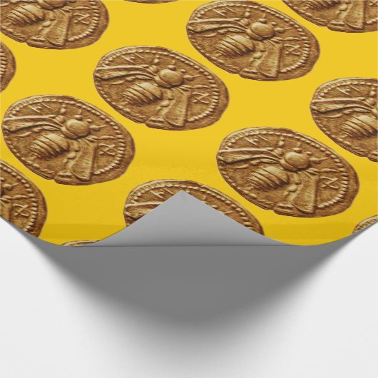 HONEY BEE ,BEEKEEPING -BEEKEEPER LIEFERANTEN GESCHENKPAPIER (Ecke)