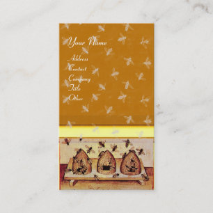 HONEY BEE, BEEKEEPING VISITENKARTE