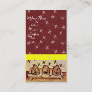 HONEY BEE, BEEKEEPING VISITENKARTE