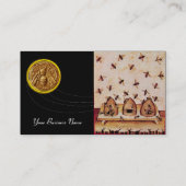 HONEY BEE, BEEKEEPING VISITENKARTE (Rückseite)